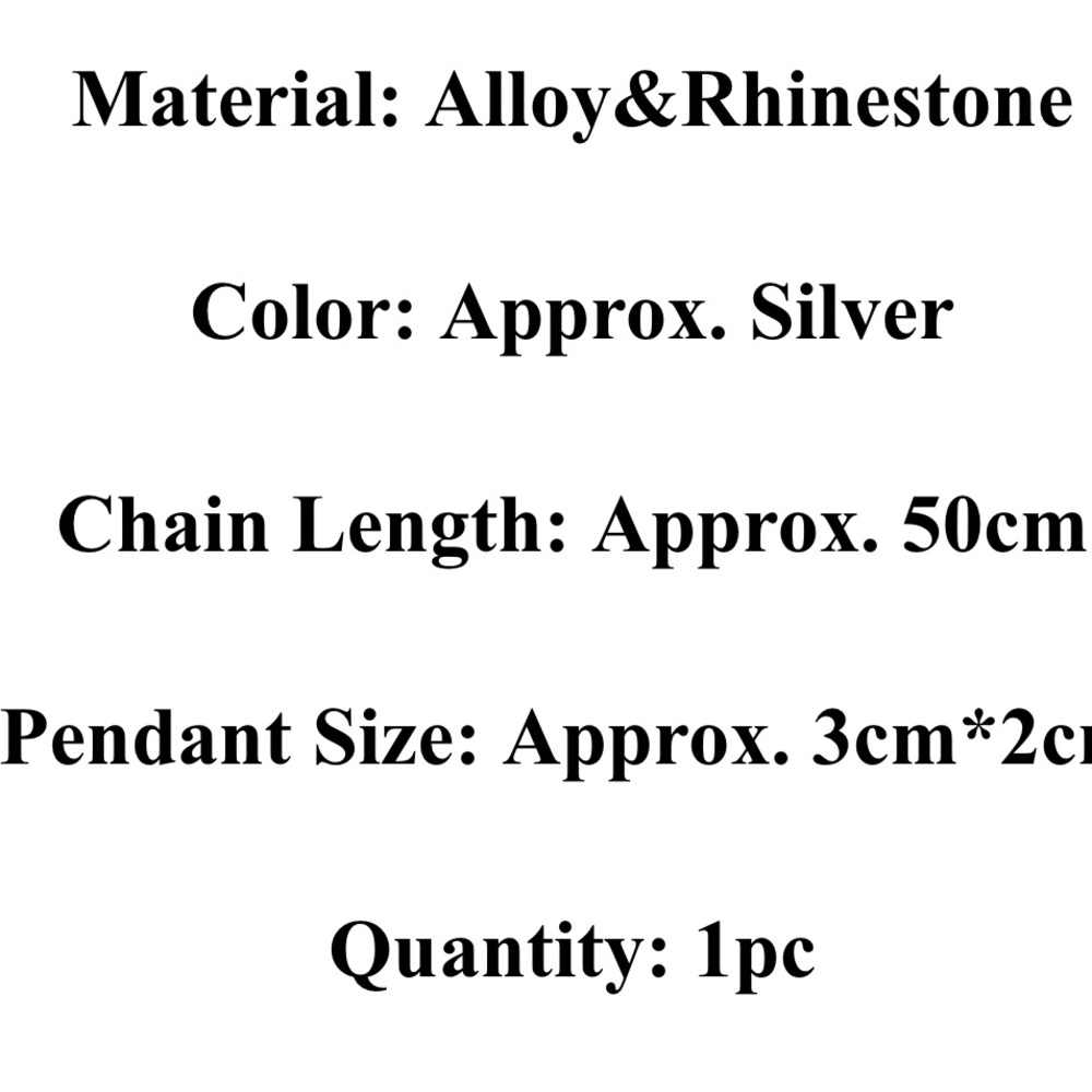 Silver panda pendant necklace - Picture 6 of 6